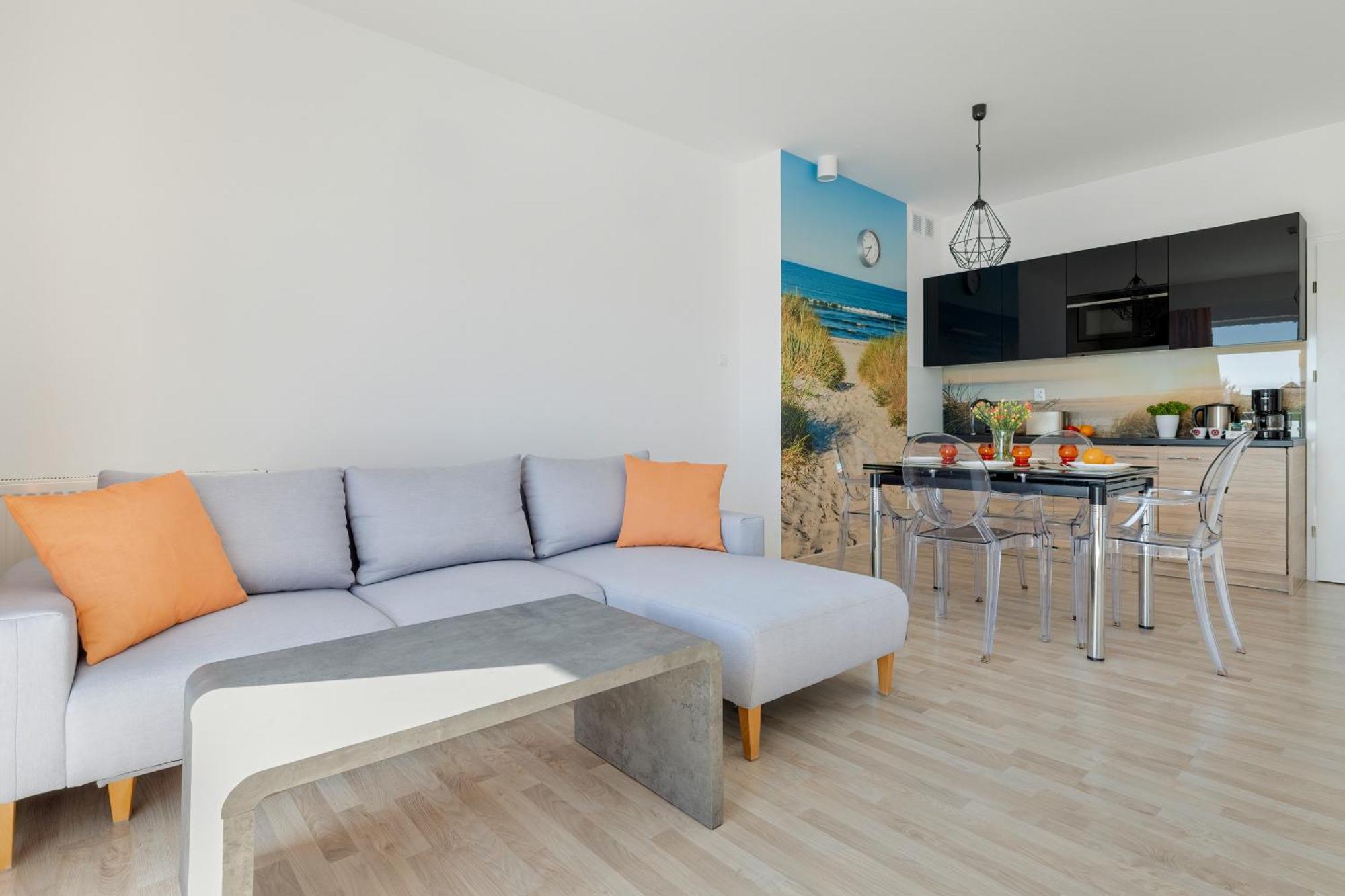 Seaside Butikowe Apartamenty I Grzybowo 200M Od Plazy & Parking W Cenie Værelse billede